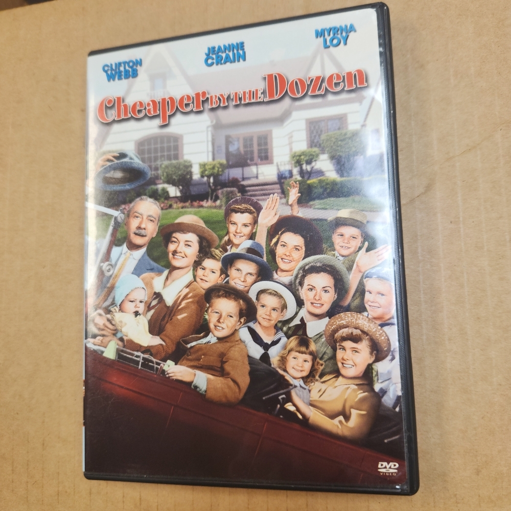 Cheaper by the Dozen DVD 4 For $12